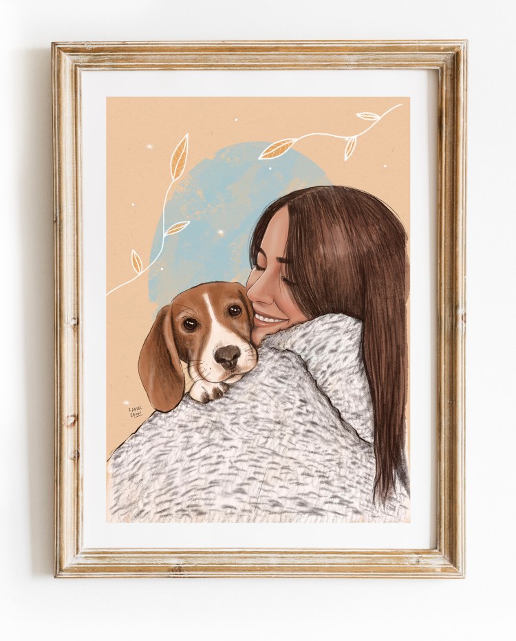 Dibujos personalizados mascotas