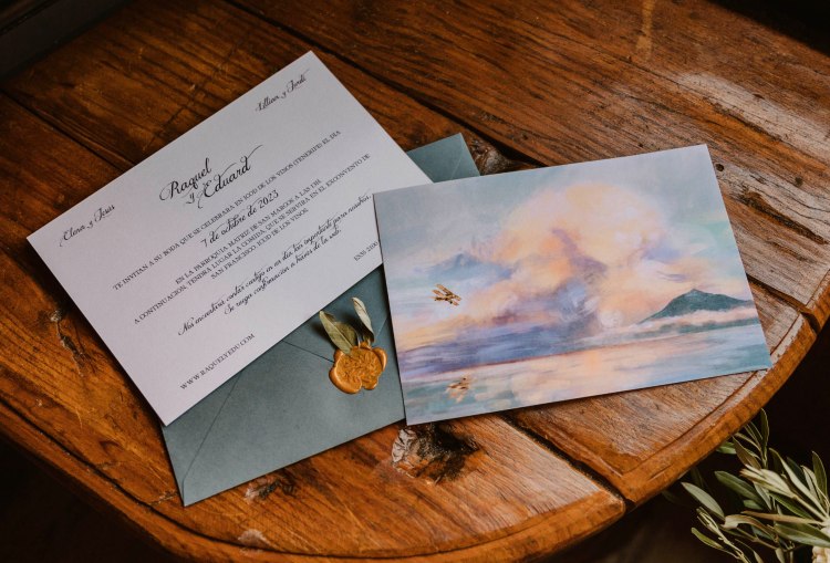Invitación boda personalizada